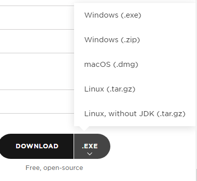 formato descarga intellij