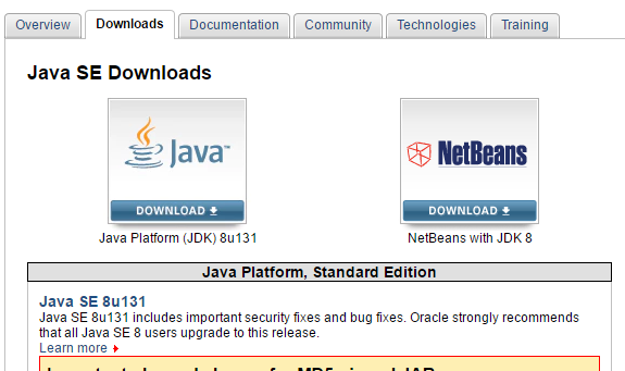 instalar sdk java