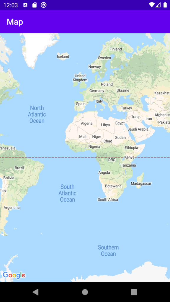 Google Maps funcionando en app android con kotlin